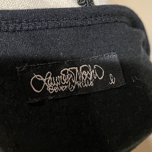 Lauren Moshi Black Short Sleeve Graphic Tee - Picture 9 of 9